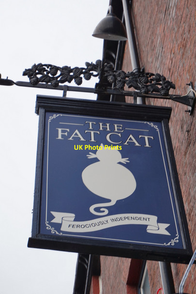 Photo 6"x4" The Fat Cat Sheffield\/SK3587 c2015