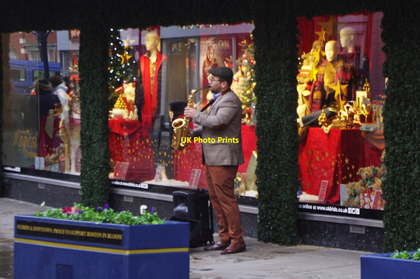 Photo 6"x4" Busking in Boston Boston c2015