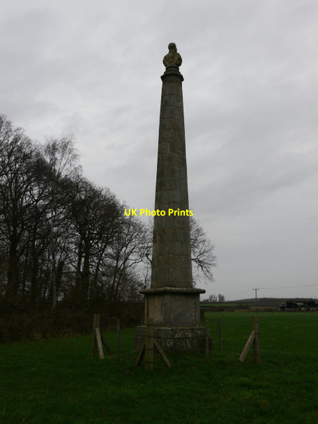 Photo 6"x4" Woodhall Spa, Wellington Monument Woodhall Spa c2015
