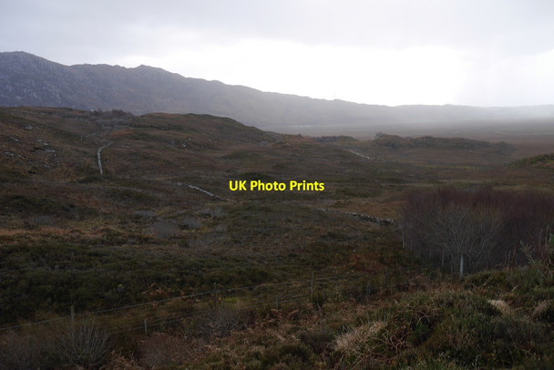 Photo 6"x4" Moorland between Arisaig and Morar Glenancross c2015