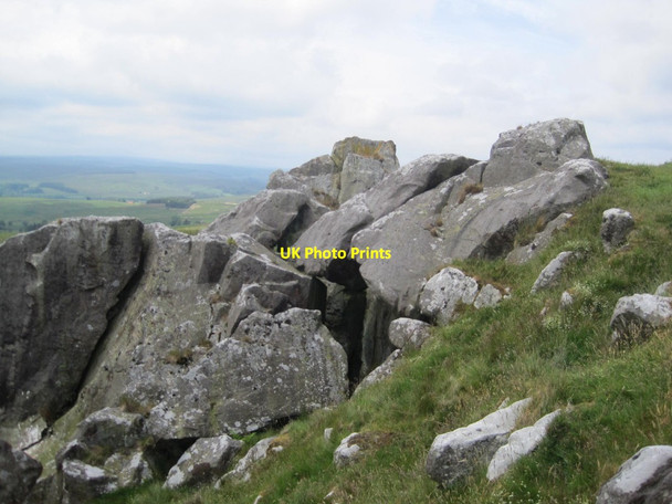 Photo 6"x4" Boulders, High Crag Charlton\/NY8085 c2015