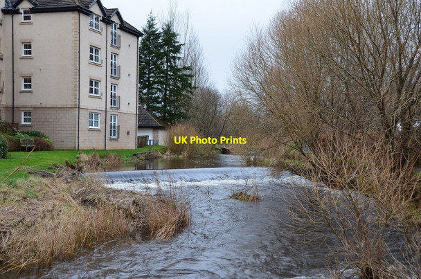 Photo 6"x4" Weir on the Eddleston Water, Peebles Peebles\/NT2540 c2015