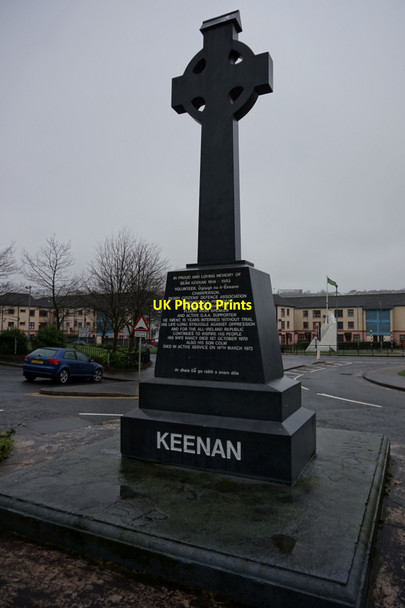 Photo 6"x4" Memorial to Se\u00c3\u00a1n Keenan Londonderry\/C4316 c2015