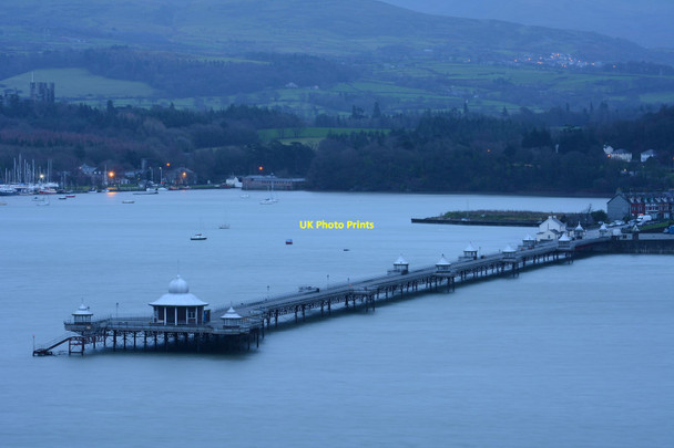 Photo 6"x4" Bangor pier in the early morning Bangor\/SH5771 c2015
