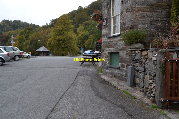 Photo 6"x4" Old Milestone Maentwrog c2015