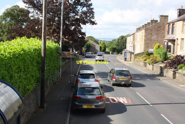 Photo 6"x4" Looking north along A56 at Foulridge Colne\/SD8940 c2015