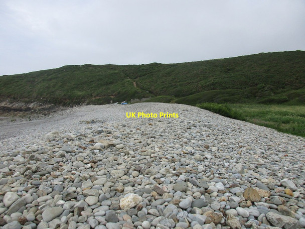 Photo 6"x4" Shingle ridge at Aber Bach Granston c2015