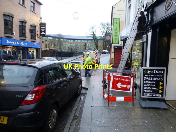 Photo 6"x4" Small diversion along the footpath, Omagh Omagh c2016