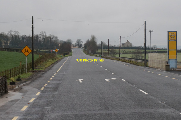 Photo 6"x4" The N13 towards Letterkenny Manorcunningham c2015