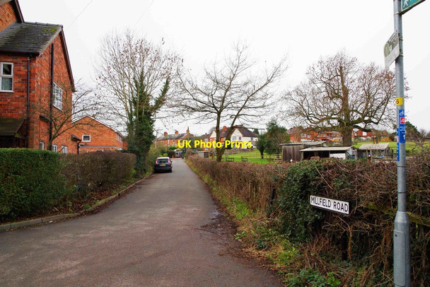 Photo 6"x4" Millfield Road, Bromsgrove, Worcs Bromsgrove c2016