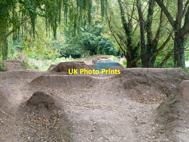 Photo 6"x4" Bike jumps, Headstone Harrow\/TQ1488 c2012