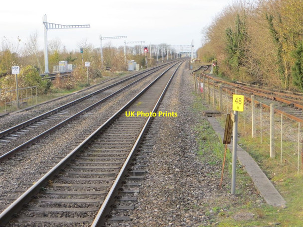 Photo 6"x4" From Platform Four Cholsey c2015