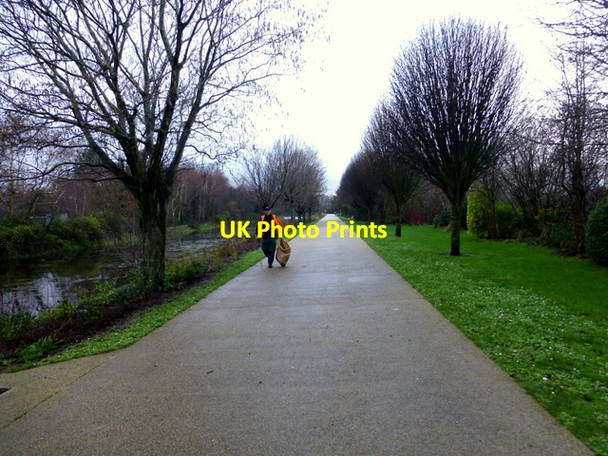 Photo 6"x4" Pathway, Victoria Park, Belfast Belfast c2016