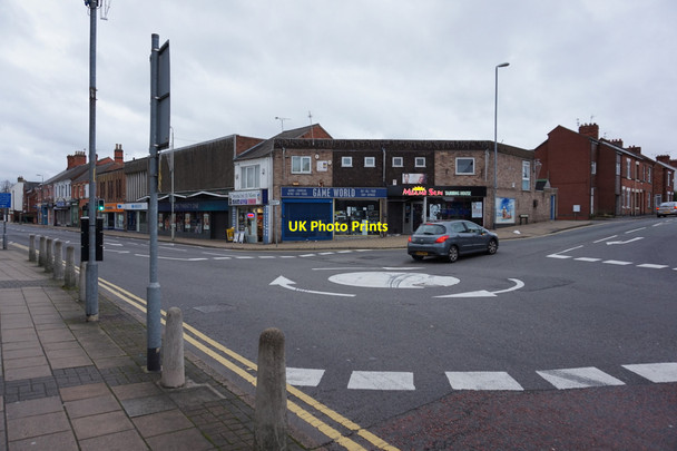 Photo 6"x4" Roundabout on Leicester Road, Wigston Wigston c2015