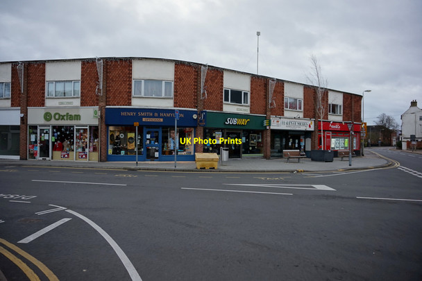 Photo 6"x4" Shops on Bell Street, Wigston Wigston c2015