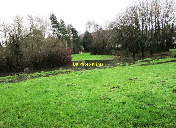 Photo 6"x4" Flooding on field by River Severn, Bewdley, Worcs Bewdley\/SO7875 c2016