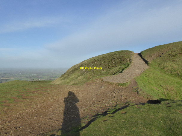 Photo 6"x4" Path to the top of Herefordshire Beacon from the south Barton Court\/SO7440 c2015