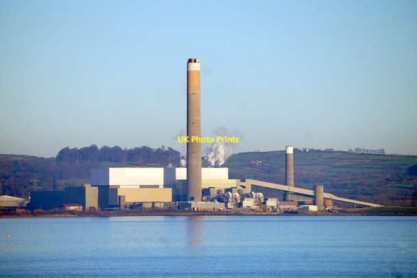 Photo 6"x4" Kilroot  Power Station Eden\/J4389 c2015
