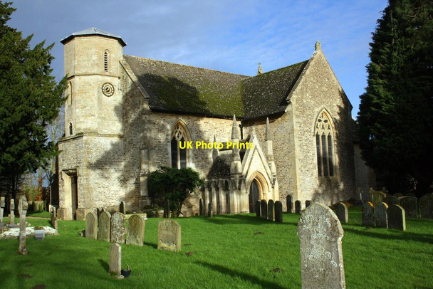 Photo 6"x4" St Nicholas Church Fyfield\/SU4298 c2016