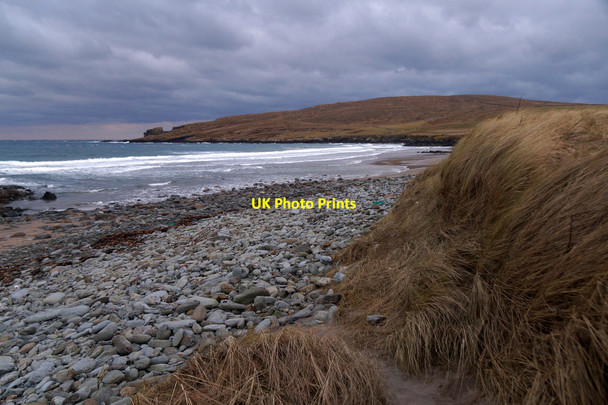Photo 6"x4" Stones on Norwick beach Kirkaton c2016