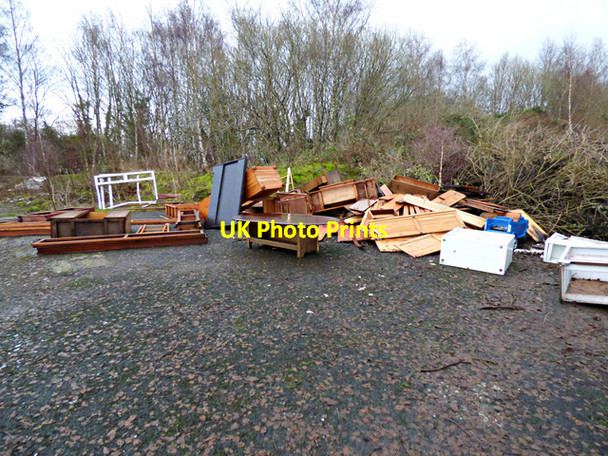 Photo 6"x4" The old coal yard Greenock\/NS2776 c2016 P1