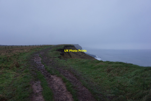 Photo 6"x4" The Cleveland Way at Filey Brigg Filey c2016