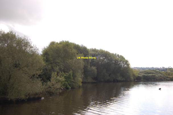 Photo 6"x4" Manchester Ship Canal near Warburton Lymm c2012