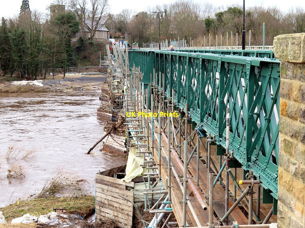 Photo 6"x4" Ovingham Bridge Prudhoe c2016