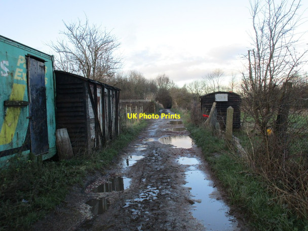 Photo 6"x4" Track between the allotments Maltby\/SK5292 c2016