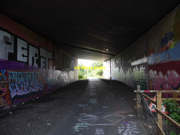 Photo 6"x4" Under the A720 Bonnyrigg c2015