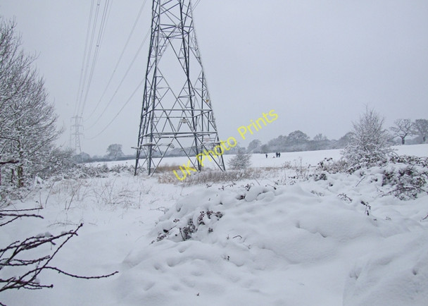 Photo 6"x4" Tolworth Court Farm Fields nature reserve Tolworth c2009