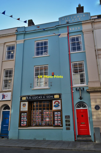 Photo 6"x4" Victoria Place, Haverfordwest Haverfordwest\/Hwlffordd c2015