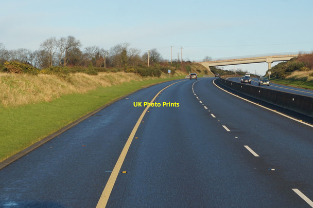 Photo 6"x4" The M9 Northbound towards junction 11 Mullinavat c2016