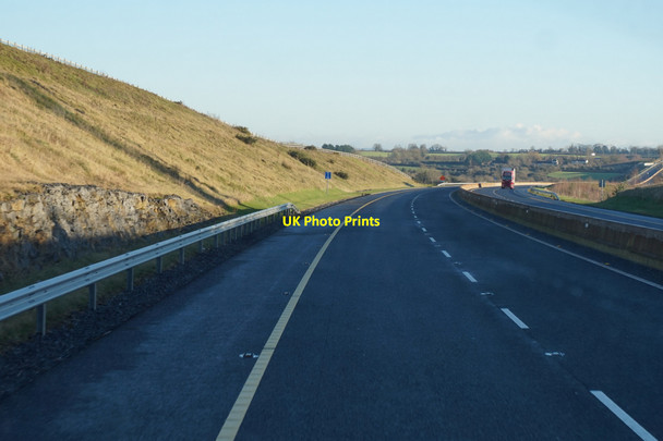 Photo 6"x4" The M9 Northbound towards junction 8 Bennettsbridge c2016 P1