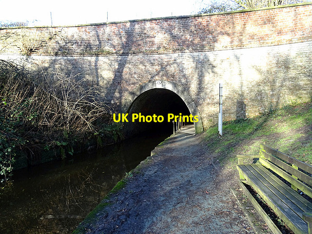 Photo 6"x4" The southern portal of Whitehurst Tunnel, Llangollen Canal Bryn-yr-Eos c2016
