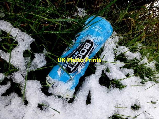 Photo 6"x4" A discarded Boost drink, Arvalee Omagh c2016