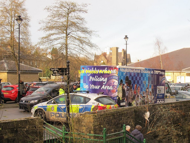 Photo 6"x4" Police event in Holmfirth Holmfirth c2016