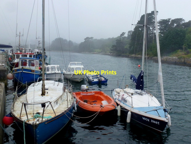 Photo 6"x4" Vessels at Ahakista Pier, 1 Ahakista c2013