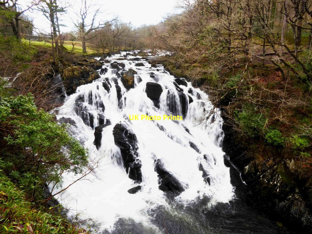 Photo 6"x4" The famous Swallow Falls Betws-y-Coed c2016