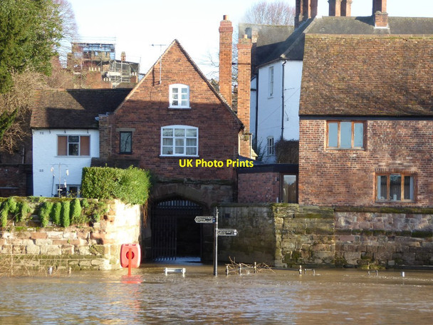 Photo 6"x4" Water Gate, Worcester Worcester c2016