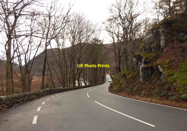 Photo 6"x4" A498 leaving Beddgelert Beddgelert c2016