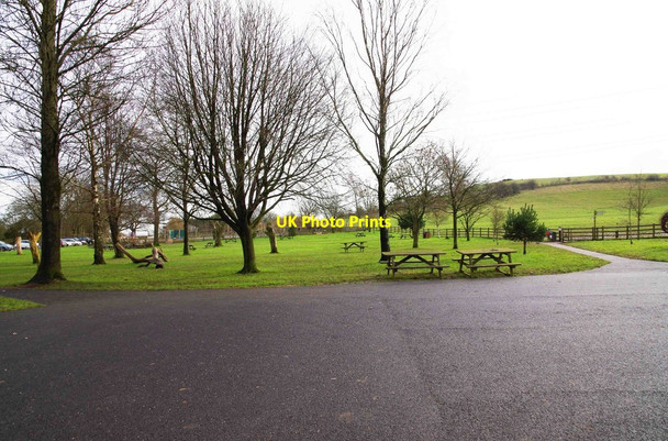 Photo 6"x4" Picnic area, Waseley Hills Country Park, Gannow Green Lane, near Romsley, Worcs Dayhouse Bank c2016