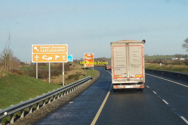 Photo 6"x4" M9 Northbound towards junction 4 Palatine c2016