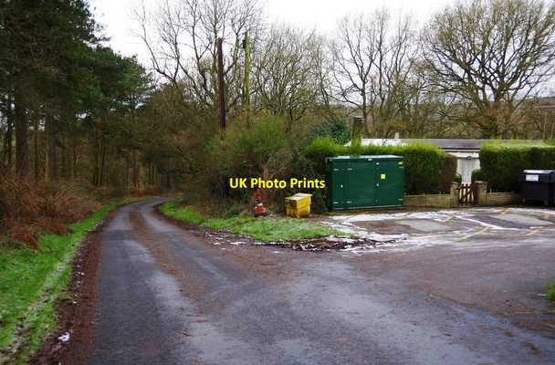 Photo 6"x4" Winwood Heath Road, near Romsley, Worcs Bell Heath c2016