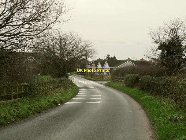 Photo 6"x4" Speed markings entering Sandbach Heath Sandbach c2016
