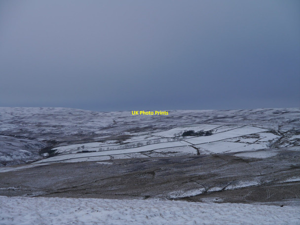 Photo 6"x4" Winter At Weather Hill Crawleyside c2016