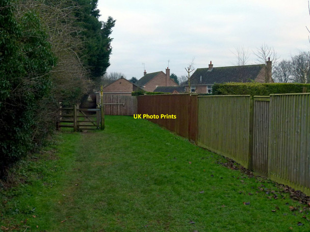 Photo 6"x4" Footpath at Greetham Greetham\/SK9214 c2016