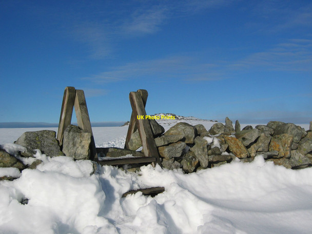 Photo 6"x4" Deep Snow, Carnedd y Filiast Braichmelyn c2016