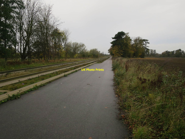 Photo 6"x4" Guided busway and cyclepath Kings Hedges c2015