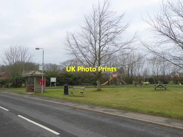 Photo 6"x4" Village Green and play area, Moorhouse Moorhouse\/NY3356 c2016